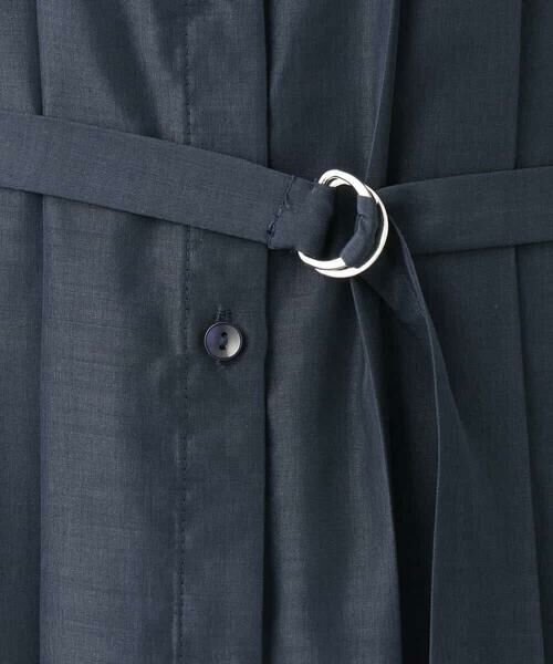 MK MICHEL KLEIN / エムケーミッシェルクラン ロング・マキシ丈ワンピース | フロントタックデザインワンピース/2way/洗える | 詳細28