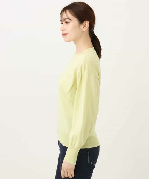 MK MICHEL KLEIN / エムケーミッシェルクラン ニット・セーター | モックネックニットプルオーバー/洗える | 詳細8