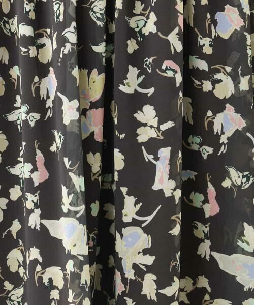 MK MICHEL KLEIN / エムケーミッシェルクラン ロング・マキシ丈スカート | 花柄シフォンスカート/洗える | 詳細27