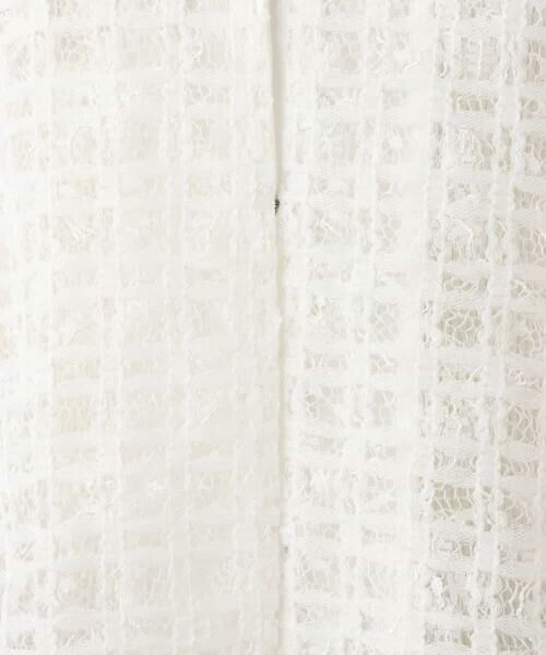 MK MICHEL KLEIN / エムケーミッシェルクラン その他アウター | レースチュールノーカラーライトブルゾン/洗える | 詳細22