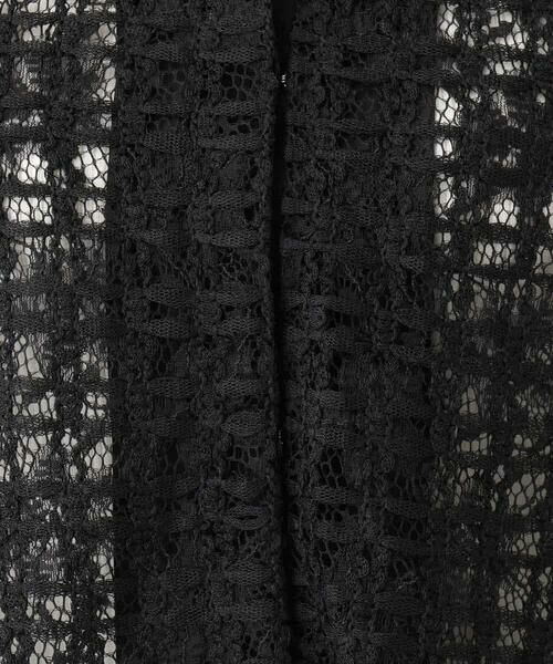 MK MICHEL KLEIN / エムケーミッシェルクラン その他アウター | レースチュールノーカラーライトブルゾン/洗える | 詳細24