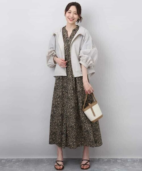 MK MICHEL KLEIN / エムケーミッシェルクラン その他アウター | フーデットライトブルゾン/洗える | 詳細12