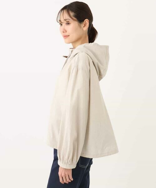 MK MICHEL KLEIN / エムケーミッシェルクラン その他アウター | フーデットライトブルゾン/洗える | 詳細14