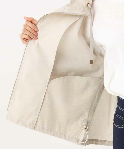 MK MICHEL KLEIN / エムケーミッシェルクラン その他アウター | フーデットライトブルゾン/洗える | 詳細23