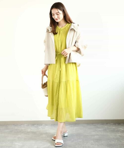 MK MICHEL KLEIN / エムケーミッシェルクラン その他アウター | フーデットライトブルゾン/洗える | 詳細4