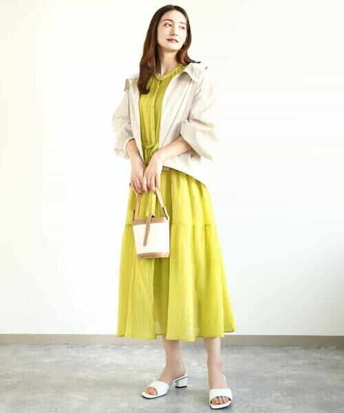 MK MICHEL KLEIN / エムケーミッシェルクラン その他アウター | フーデットライトブルゾン/洗える | 詳細6