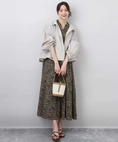 MK MICHEL KLEIN / エムケーミッシェルクラン その他アウター | フーデットライトブルゾン/洗える | 詳細9