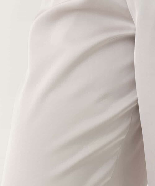 MK MICHEL KLEIN / エムケーミッシェルクラン チノ・ワークパンツ | リラックスサテンテーパードパンツ/洗える | 詳細29