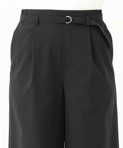 MK MICHEL KLEIN / エムケーミッシェルクラン その他パンツ | リネンライクストレートワイドパンツ/洗える | 詳細26