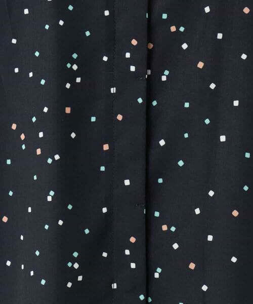 MK MICHEL KLEIN / エムケーミッシェルクラン シャツ・ブラウス | カラースクエアプリントブラウス/洗える | 詳細21