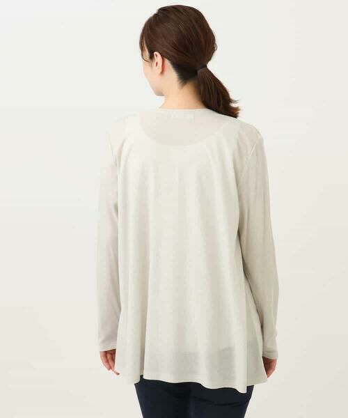 MK MICHEL KLEIN / エムケーミッシェルクラン カーディガン・ボレロ | 着流しカーディガン/接触冷感/洗える | 詳細11