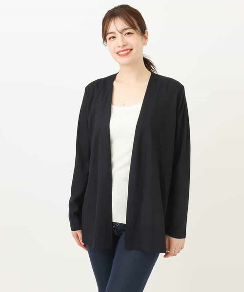 MK MICHEL KLEIN / エムケーミッシェルクラン カーディガン・ボレロ | 着流しカーディガン/接触冷感/洗える | 詳細16