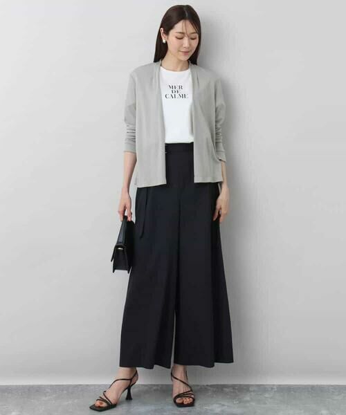 MK MICHEL KLEIN / エムケーミッシェルクラン カーディガン・ボレロ | ショート丈カーディガン/接触冷感/UVカット/洗える | 詳細13