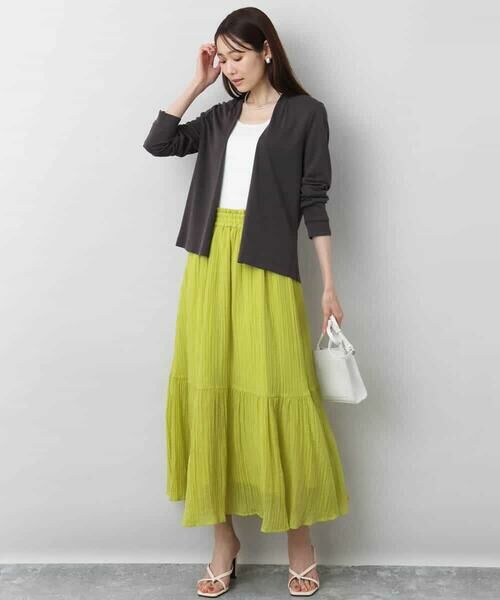 MK MICHEL KLEIN / エムケーミッシェルクラン カーディガン・ボレロ | ショート丈カーディガン/接触冷感/UVカット/洗える | 詳細18