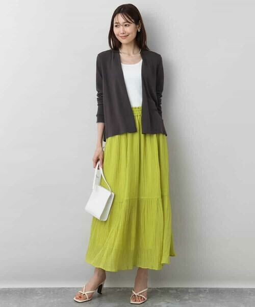 MK MICHEL KLEIN / エムケーミッシェルクラン カーディガン・ボレロ | ショート丈カーディガン/接触冷感/UVカット/洗える | 詳細19