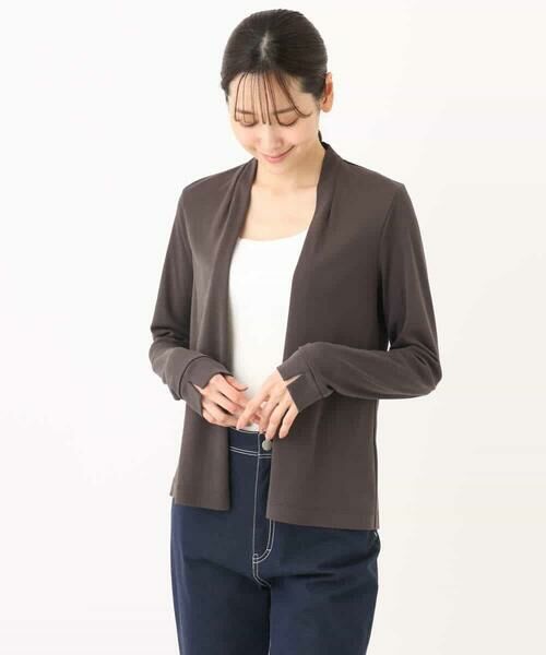 MK MICHEL KLEIN / エムケーミッシェルクラン カーディガン・ボレロ | ショート丈カーディガン/接触冷感/UVカット/洗える | 詳細29