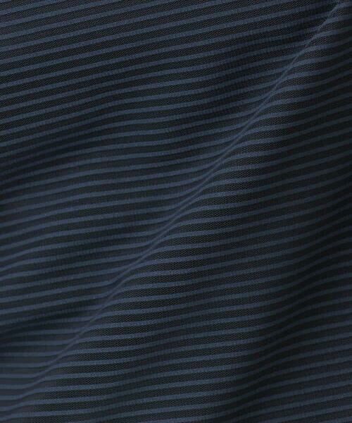 MK MICHEL KLEIN / エムケーミッシェルクラン カットソー | ボーダーチュールカットソー/接触冷感/洗える | 詳細24