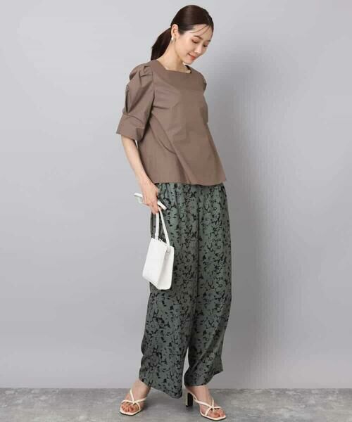 MK MICHEL KLEIN / エムケーミッシェルクラン シャツ・ブラウス | タックスリーブブラウス/洗える | 詳細15