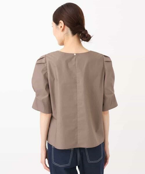 MK MICHEL KLEIN / エムケーミッシェルクラン シャツ・ブラウス | タックスリーブブラウス/洗える | 詳細19