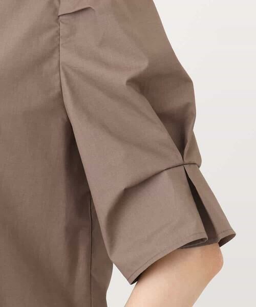 MK MICHEL KLEIN / エムケーミッシェルクラン シャツ・ブラウス | タックスリーブブラウス/洗える | 詳細22