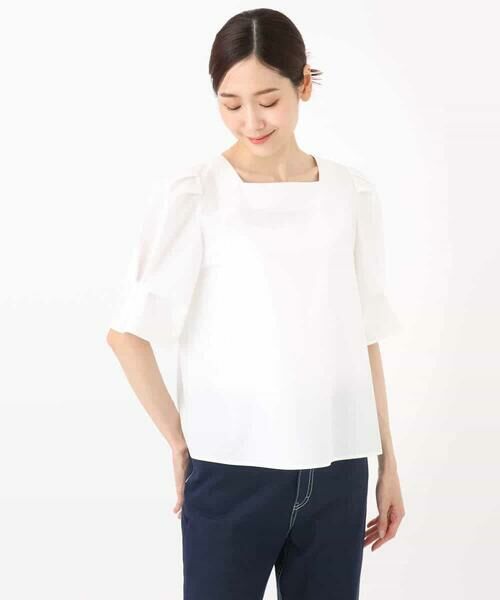 MK MICHEL KLEIN / エムケーミッシェルクラン シャツ・ブラウス | タックスリーブブラウス/洗える | 詳細26