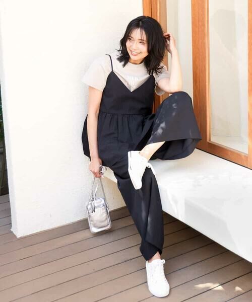 MK MICHEL KLEIN / エムケーミッシェルクラン シャツ・ブラウス | ドライリネンライクキャミソールビスチェ/洗える | 詳細26