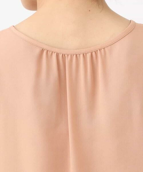 MK MICHEL KLEIN / エムケーミッシェルクラン シャツ・ブラウス | フリルディティールジョーゼットブラウス/洗える | 詳細22