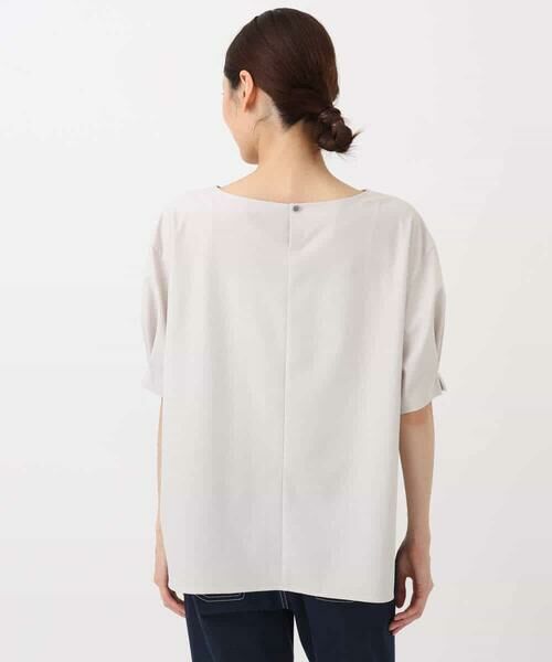 MK MICHEL KLEIN / エムケーミッシェルクラン シャツ・ブラウス | タックスリーブストレッチブラウス/洗える | 詳細25