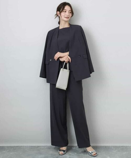 MK MICHEL KLEIN / エムケーミッシェルクラン シャツ・ブラウス | タックスリーブストレッチブラウス/洗える | 詳細7