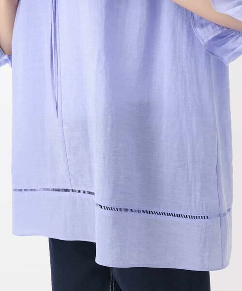 MK MICHEL KLEIN / エムケーミッシェルクラン シャツ・ブラウス | シアーチュニックブラウス/洗える | 詳細22