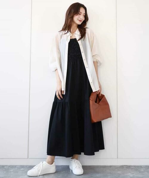 MK MICHEL KLEIN / エムケーミッシェルクラン シャツ・ブラウス | シアーシャツブラウス/洗える | 詳細10