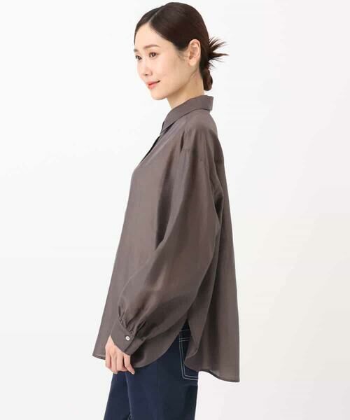 MK MICHEL KLEIN / エムケーミッシェルクラン シャツ・ブラウス | シアーシャツブラウス/洗える | 詳細22