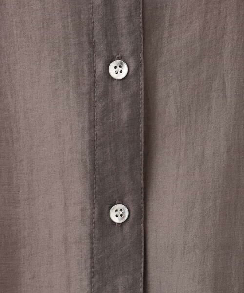 MK MICHEL KLEIN / エムケーミッシェルクラン シャツ・ブラウス | シアーシャツブラウス/洗える | 詳細28