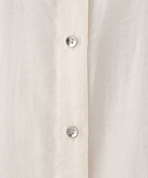 MK MICHEL KLEIN / エムケーミッシェルクラン シャツ・ブラウス | シアーシャツブラウス/洗える | 詳細30