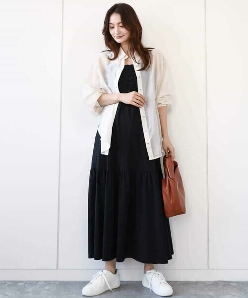 MK MICHEL KLEIN / エムケーミッシェルクラン シャツ・ブラウス | シアーシャツブラウス/洗える | 詳細6