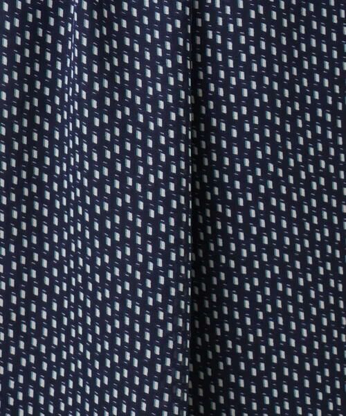 MK MICHEL KLEIN / エムケーミッシェルクラン シャツ・ブラウス | スクエアドット柄フレアスリーブブラウス/洗える | 詳細20