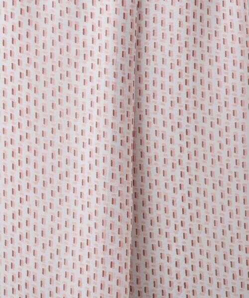 MK MICHEL KLEIN / エムケーミッシェルクラン シャツ・ブラウス | スクエアドット柄フレアスリーブブラウス/洗える | 詳細22