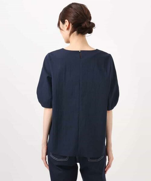 MK MICHEL KLEIN / エムケーミッシェルクラン シャツ・ブラウス | キーネックデザインブラウス/撥水/UVカット/洗える | 詳細30