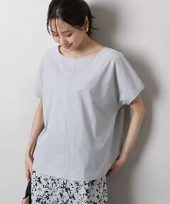 MK MICHEL KLEIN / エムケーミッシェルクラン シャツ・ブラウス | ボートネックブラウス/撥水/UVカット/接触冷感/洗える