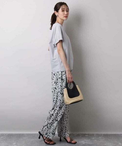 MK MICHEL KLEIN / エムケーミッシェルクラン シャツ・ブラウス | ボートネックブラウス/撥水/UVカット/接触冷感/洗える | 詳細11