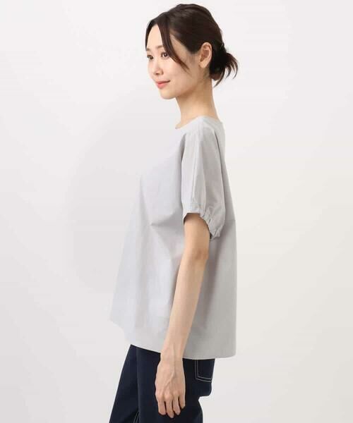 MK MICHEL KLEIN / エムケーミッシェルクラン シャツ・ブラウス | ボートネックブラウス/撥水/UVカット/接触冷感/洗える | 詳細14