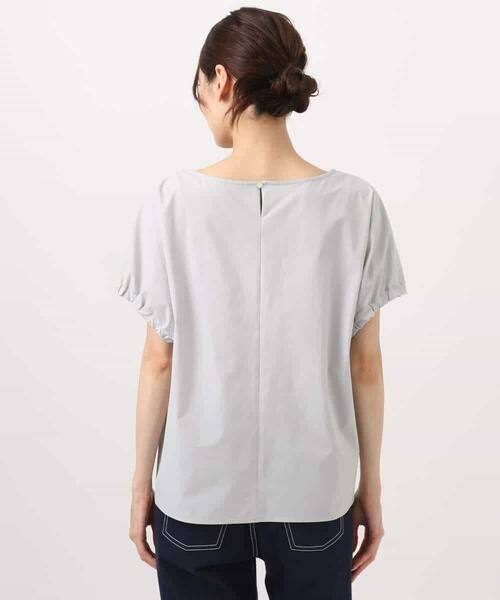 MK MICHEL KLEIN / エムケーミッシェルクラン シャツ・ブラウス | ボートネックブラウス/撥水/UVカット/接触冷感/洗える | 詳細15