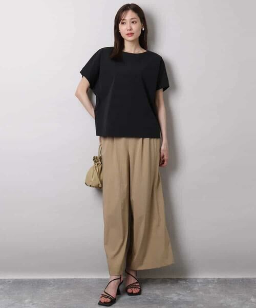 MK MICHEL KLEIN / エムケーミッシェルクラン シャツ・ブラウス | ボートネックブラウス/撥水/UVカット/接触冷感/洗える | 詳細2