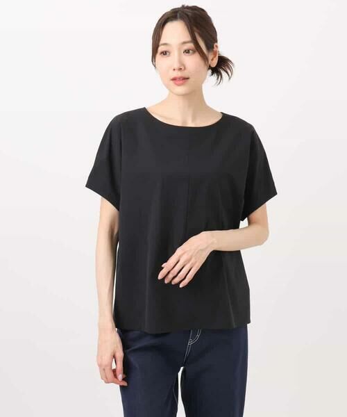 MK MICHEL KLEIN / エムケーミッシェルクラン シャツ・ブラウス | ボートネックブラウス/撥水/UVカット/接触冷感/洗える | 詳細21