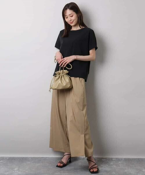 MK MICHEL KLEIN / エムケーミッシェルクラン シャツ・ブラウス | ボートネックブラウス/撥水/UVカット/接触冷感/洗える | 詳細3