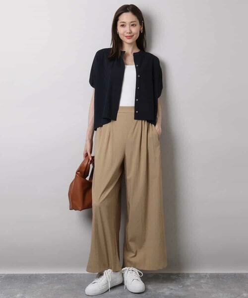 MK MICHEL KLEIN / エムケーミッシェルクラン シャツ・ブラウス | スキッパーデザインブラウス/UVカット/接触冷感/洗える | 詳細11