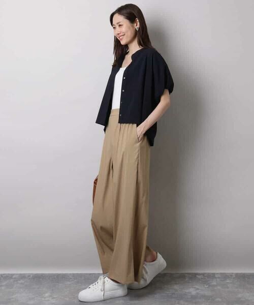 MK MICHEL KLEIN / エムケーミッシェルクラン シャツ・ブラウス | スキッパーデザインブラウス/UVカット/接触冷感/洗える | 詳細13