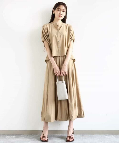 MK MICHEL KLEIN / エムケーミッシェルクラン シャツ・ブラウス | スキッパーデザインブラウス/UVカット/接触冷感/洗える | 詳細15