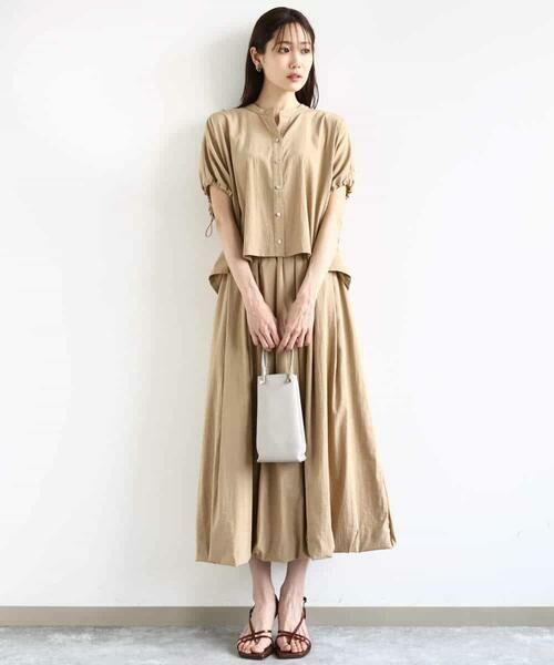 MK MICHEL KLEIN / エムケーミッシェルクラン シャツ・ブラウス | スキッパーデザインブラウス/UVカット/接触冷感/洗える | 詳細16