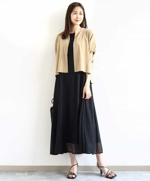 MK MICHEL KLEIN / エムケーミッシェルクラン シャツ・ブラウス | スキッパーデザインブラウス/UVカット/接触冷感/洗える | 詳細18